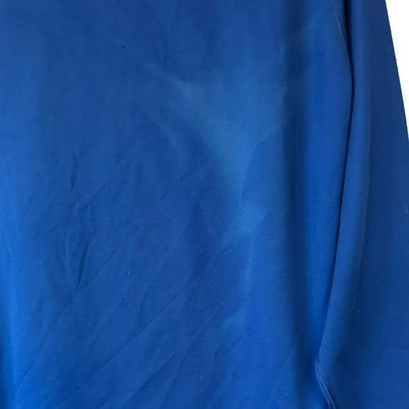 Patagonia Made in the USA Polyester Blue Quarter Zip Base Layer Mens L *Stain* - Picture 4 of 7